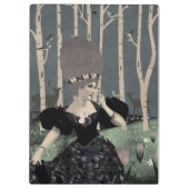 portretkunst klembord (Achterkant)