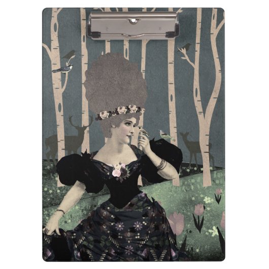 portretkunst klembord (Voorkant)