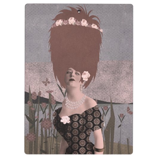 portretkunst klembord (Achterkant)