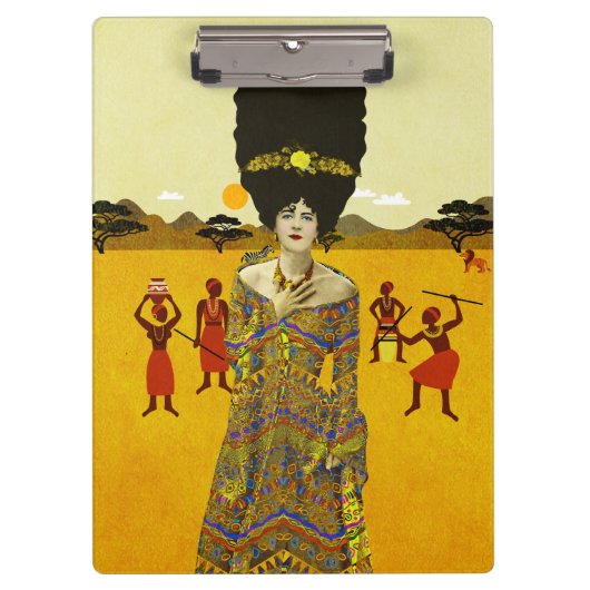 portretkunst klembord (Voorkant)