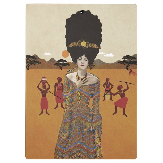 portretkunst klembord (Achterkant)