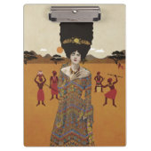 portretkunst klembord (Voorkant)