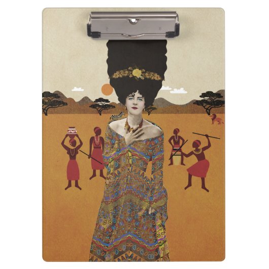 portretkunst klembord (Voorkant)