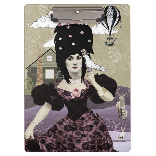 portretkunst klembord (Voorkant)