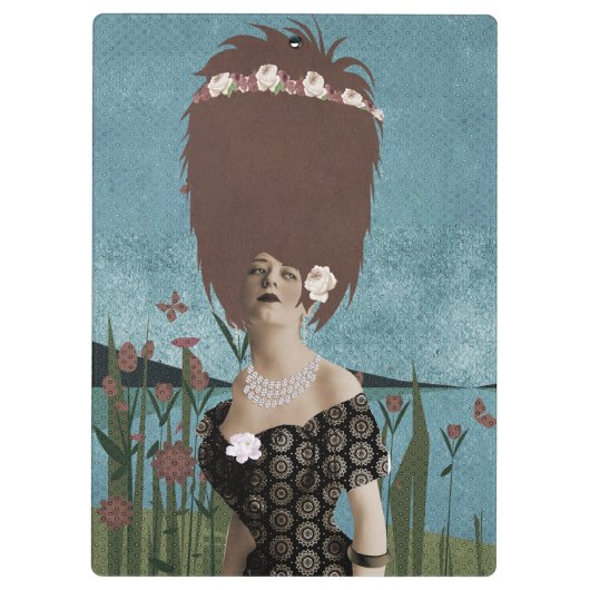 portretkunst klembord (Achterkant)