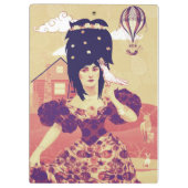 portretkunst klembord (Achterkant)