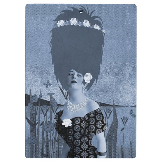 portretkunst klembord (Achterkant)