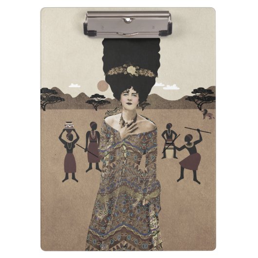 portretkunst klembord (Voorkant)