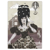 portretkunst klembord (Achterkant)