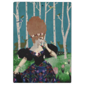 portretkunst klembord (Achterkant)