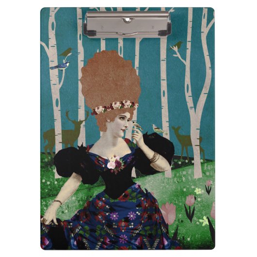 portretkunst klembord (Voorkant)