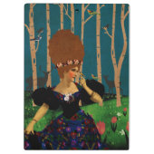 portretkunst klembord (Achterkant)