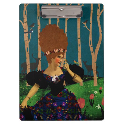 portretkunst klembord (Voorkant)