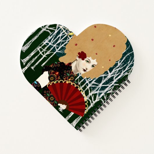 portretkunst notitieboek (Achterkant)