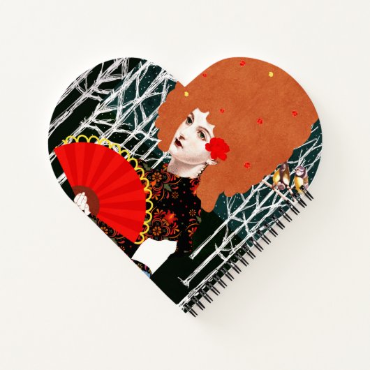 portretkunst notitieboek (Achterkant)