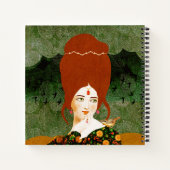 portretkunst notitieboek (Achterkant)