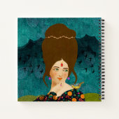 portretkunst notitieboek (Achterkant)