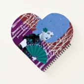 portretkunst notitieboek (Achterkant)