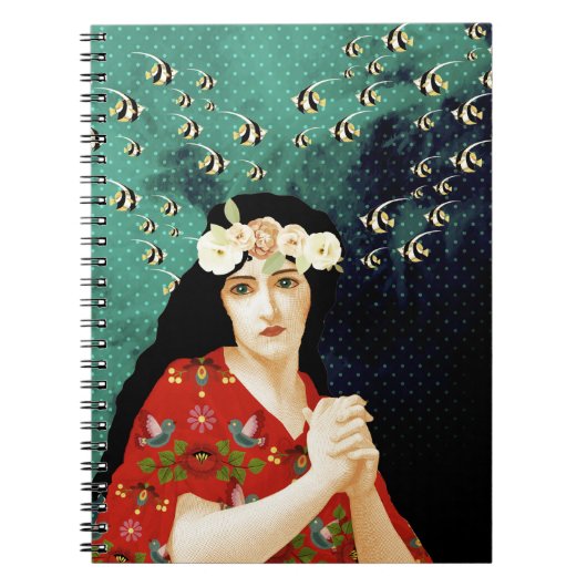 portretkunst notitieboek (Voorkant)