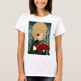 portretkunst t-shirt