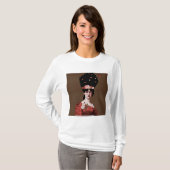 portretkunst t-shirt (Voorkant volledig)