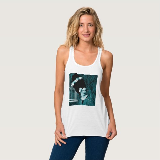 portretkunst tanktop (Volledige Voorkant)
