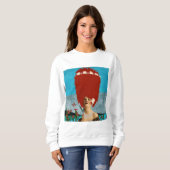 portretkunst trui (Voorkant volledig)