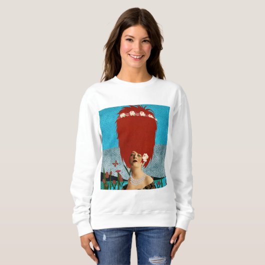 portretkunst trui (Voorkant volledig)