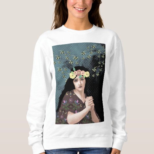 portretkunst trui (Voorkant)