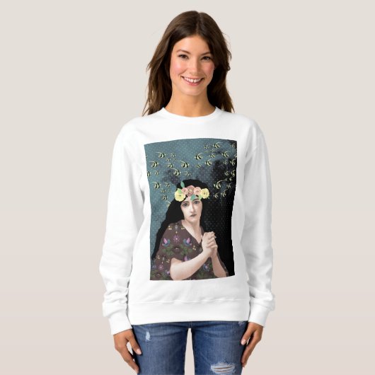 portretkunst trui (Voorkant volledig)