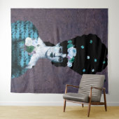 portretkunst wandkleed (In Situ (horizontaal))