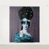 portretkunst wandkleed (Voorkant)