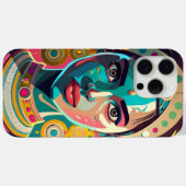 portretmeisje Case-Mate iPhone case (Achterkant (horizontaal))