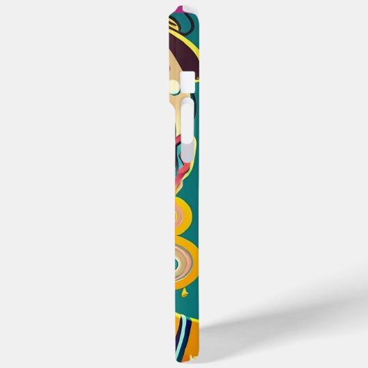 portretmeisje Case-Mate iPhone case (Achterkant / Links)