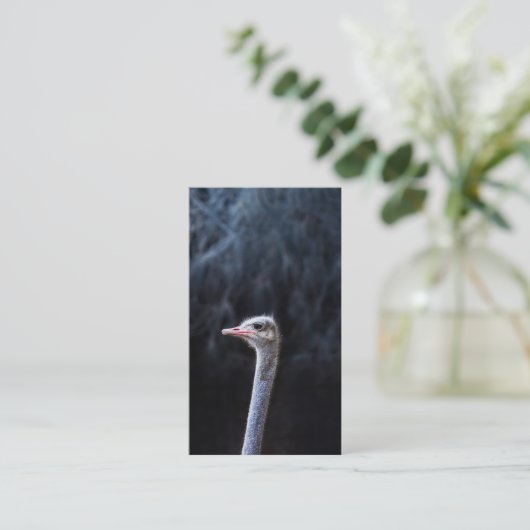 Portretostrip Advieskaart (Staand voorkant)