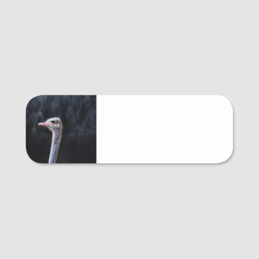 Portretostrip Naamplaatje (Voorkant)