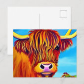 Portretschilderingen voor de Koe van het Hoogland Briefkaart (Voorkant / Achterkant)
