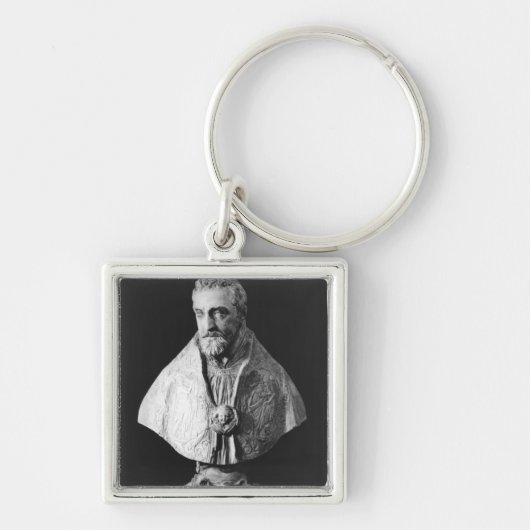 Portretstoet van Francois d'Escoubleau Sleutelhanger (Voorkant)