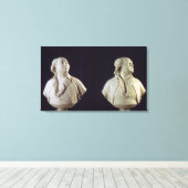 Portretstoet van Giuseppe Balsamo (1743-95) Canvas Afdruk (Insitu (Houten vloer))