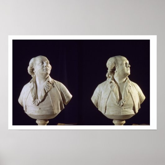 Portretstoet van Giuseppe Balsamo (1743-95) Poster (Voorkant)