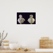 Portretstoet van Giuseppe Balsamo (1743-95) Poster (Keuken)