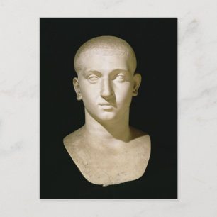 Portretstoet van keizer Severus Alexander Briefkaart