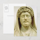 Portretstoet van Marcus Aurelius Briefkaart (Voorkant / Achterkant)