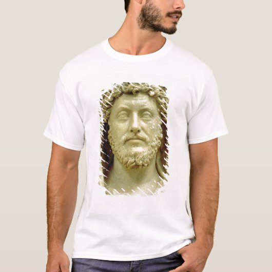 Portretstoet van Marcus Aurelius T-shirt (Voorkant)