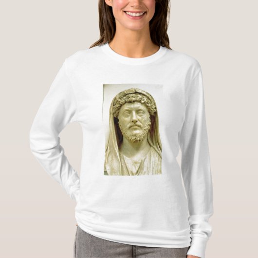 Portretstoet van Marcus Aurelius T-shirt (Voorkant)