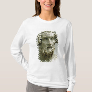 Portretstok van Homer T-shirt