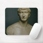 Portretstok van keperor Trajan (53-117 AD) 1st-2n Muismat (Met muis)
