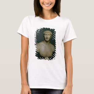 Portretstok van keperor Trajan (53-117 AD) 1st-2n T-shirt
