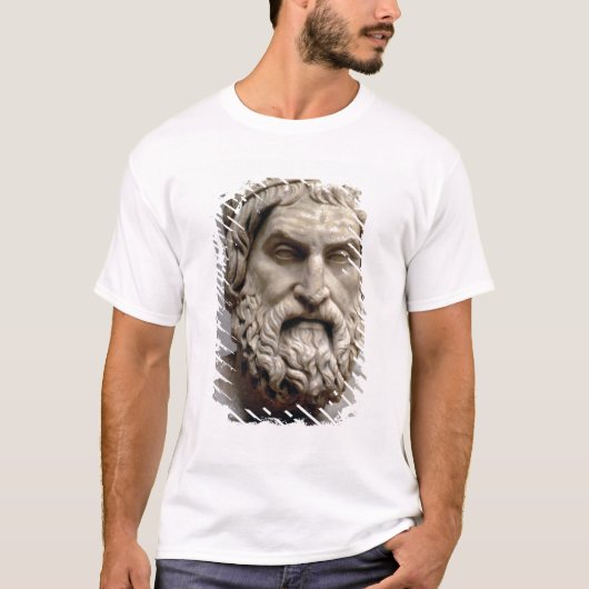 Portretstok van Sophocles T-shirt (Voorkant)