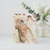 Portretstudies van Jeanne Pontillon van Morisot Briefkaart (Staand voorkant)